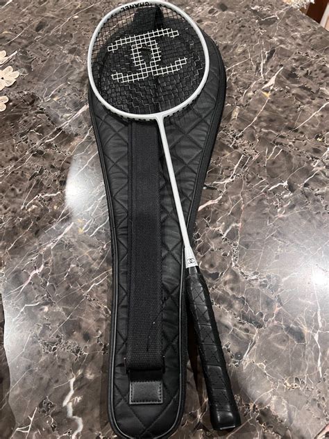 chanel badminton racket price|fashionphile badminton set.